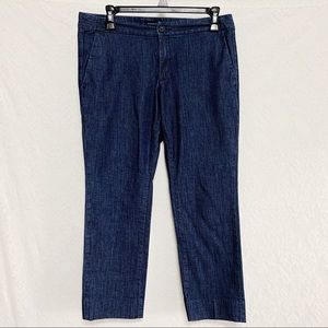 Banana Republic Hampton Cropped Trousers Size 27 P
